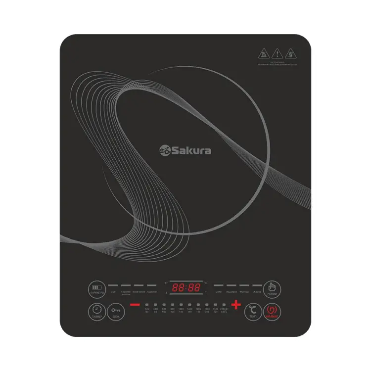 Индукционная плитка Sakura Premium РТ-00043749 Индукционная плитка Sakura Premium РТ-00043749