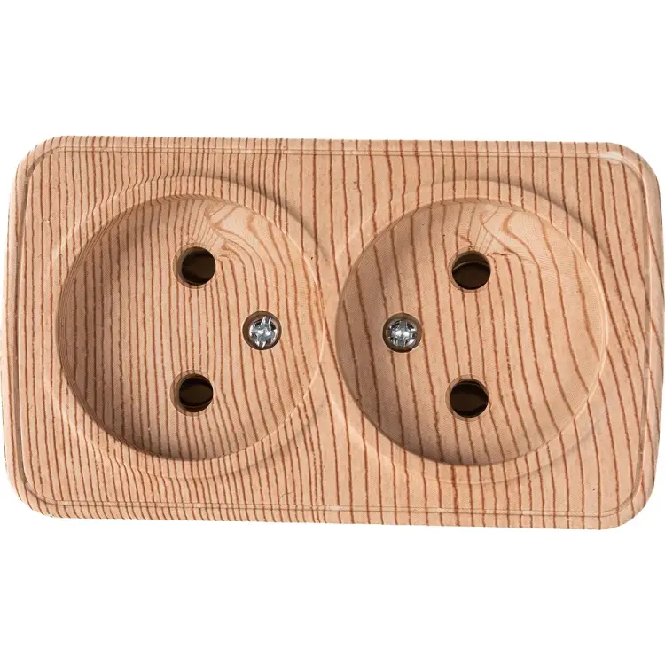 Двойная розетка Intro Polo 3-203-11 Б0053571