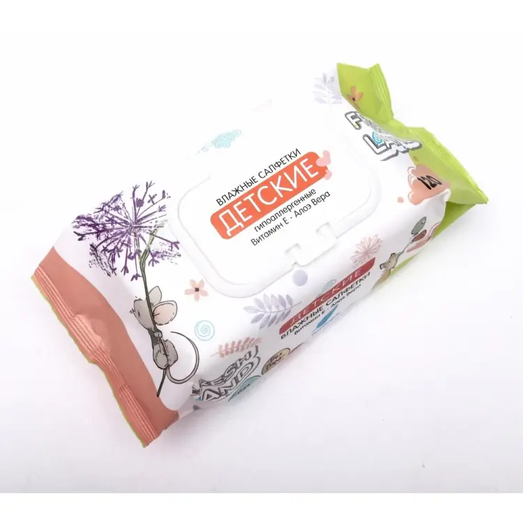Влажные детские салфетки ANTELLA 59909