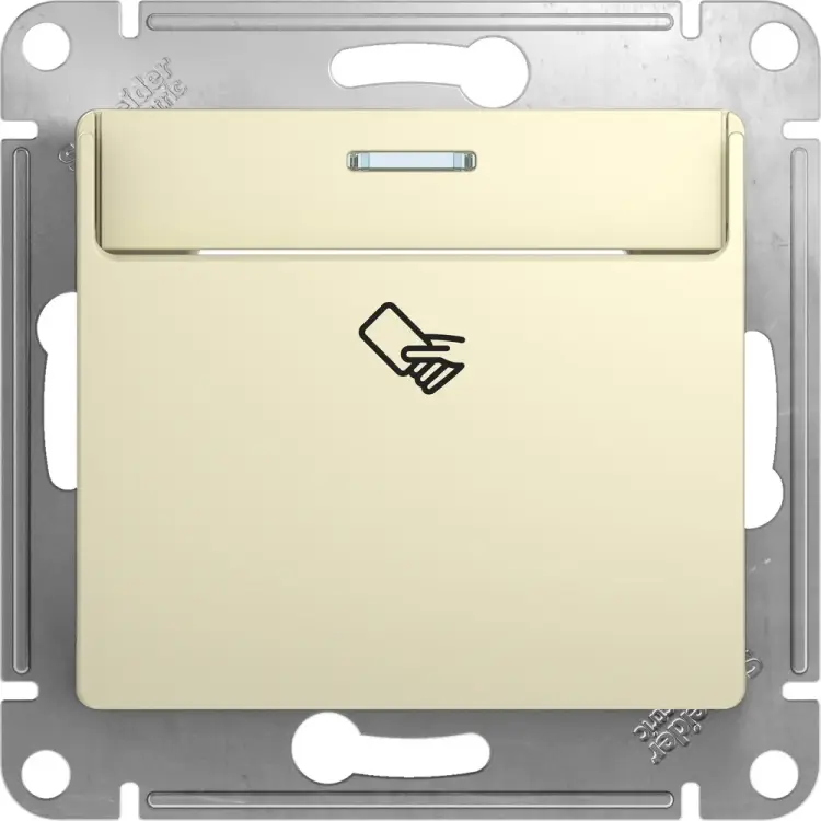 Одноклавишный выключатель Systeme Electric Glossa GSL000269