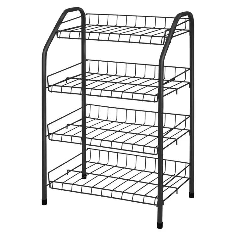 Узкая этажерка для обуви Nika 2 ЭТ2