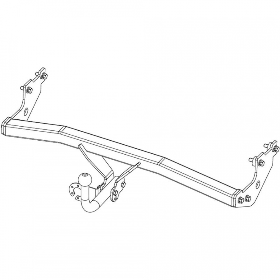 Фаркоп HYUNDAI Getz (2005-2011 гг) AVTOS HY 16