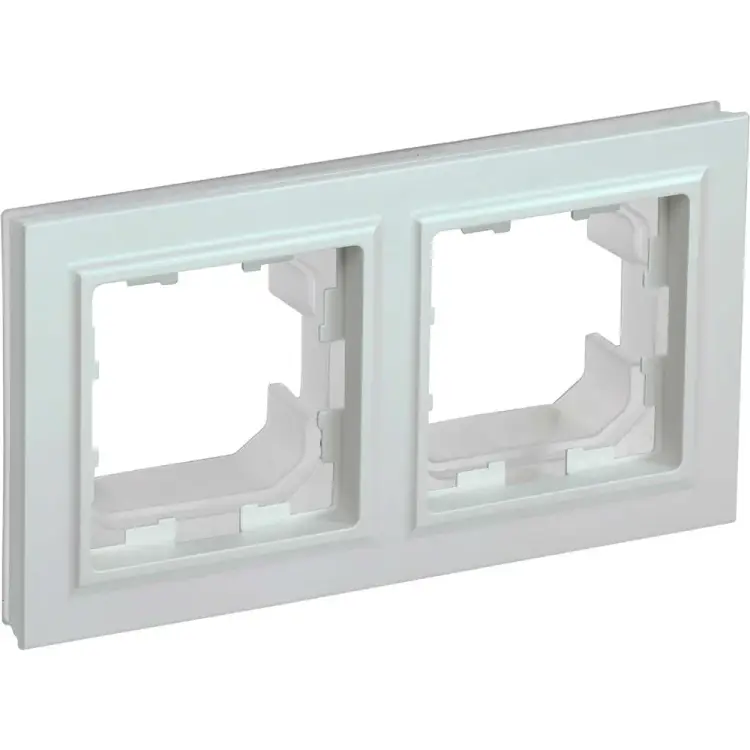 Двухместная рамка IEK Brite ру-2-брж-44 BR-M22-44-K36