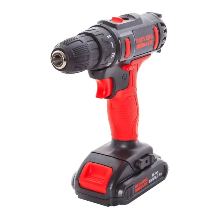 Аккумуляторный шуруповерт REDVERG Basic SD18LE/2-2 6680824 Аккумуляторный шуруповерт REDVERG Basic SD18LE/2-2 6680824