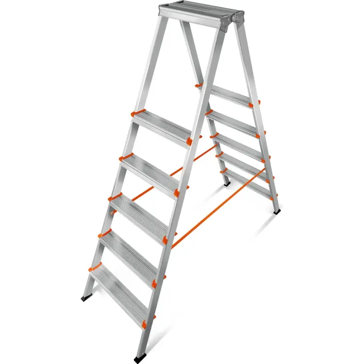 Алюминиевая стремянка Эйфель Мастер 80 - 205 Алюминиевая стремянка Эйфель Мастер 80 - 205