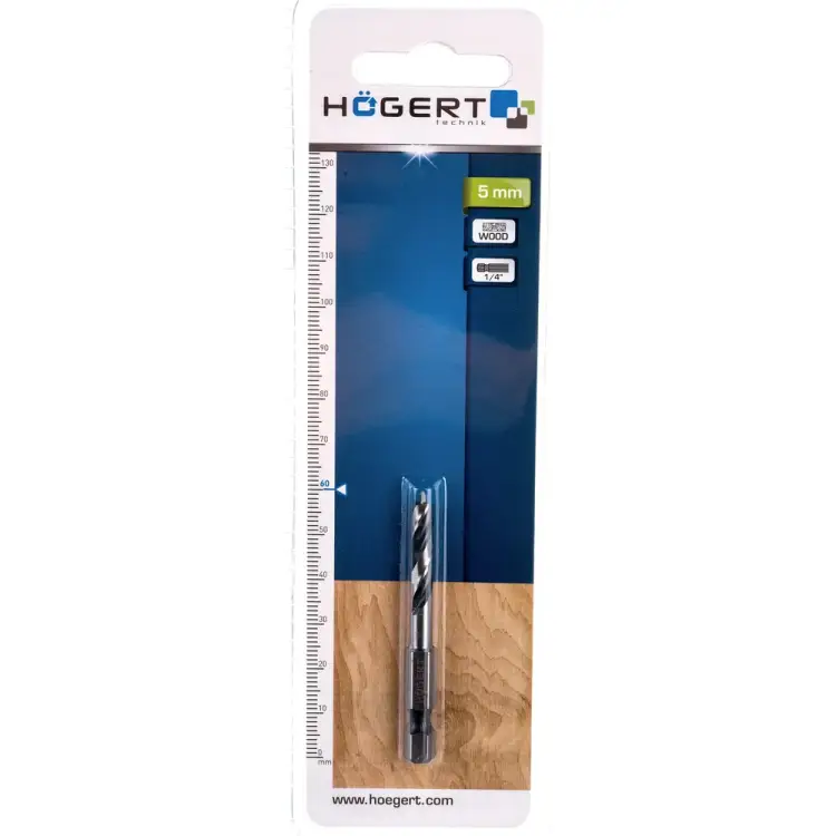 Сверло по дереву HOEGERT TECHNIK HT6D345 Сверло по дереву HOEGERT TECHNIK HT6D345