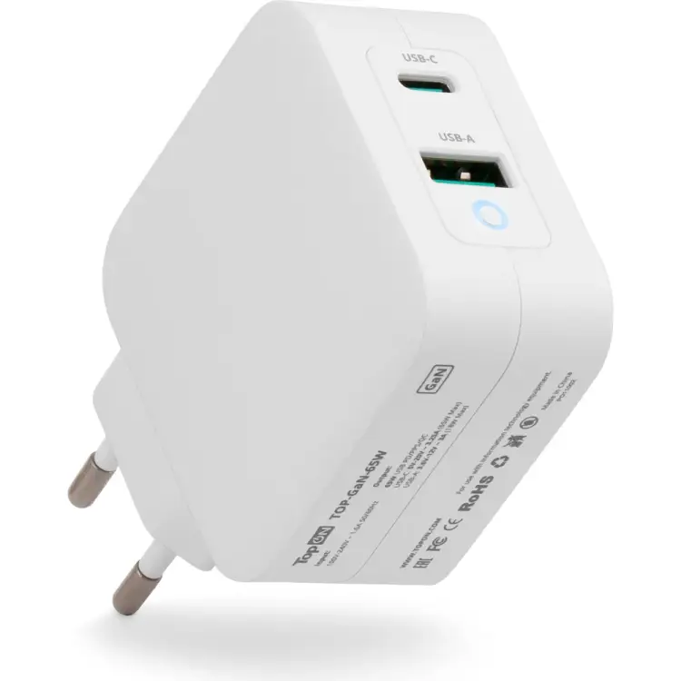 Блок питания TopOn TOP-GaN-65W Блок питания TopOn TOP-GaN-65W