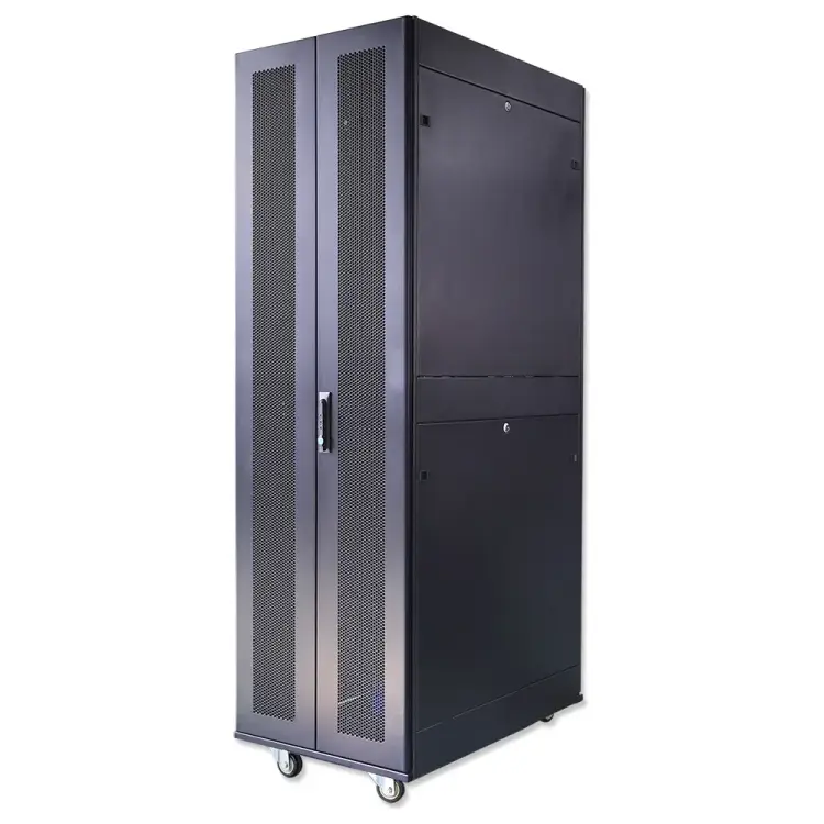 Серверный телекоммуникационный напольный шкаф Cabeus ND-SC-42U80/120-BK Серверный телекоммуникационный напольный шкаф Cabeus ND-SC-42U80/120-BK