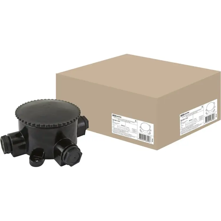 Трехрожковая электромонтажная коробка TDM ELECTRIC КЭМ 2-660-3 ОП SQ1401-1101