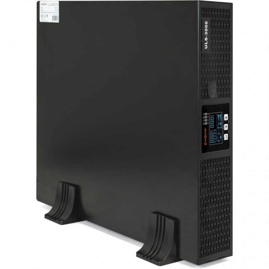 Источник бесперебойного питания ExeGate On-line PowerExpert ULS-3000.LCD.AVR.C13.USB.RS232.SNMP.2U