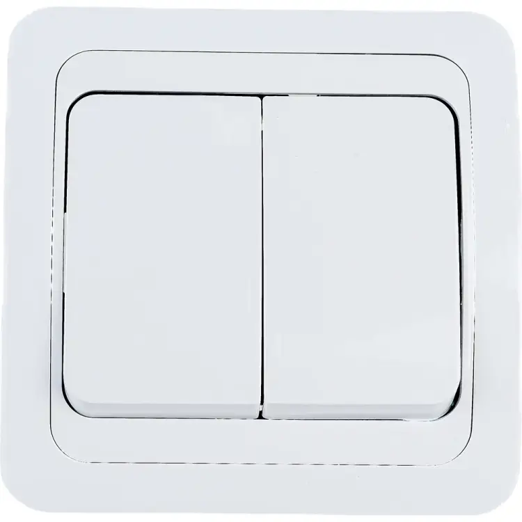 Двухклавишный выключатель IN HOME CLASSICO 2023 4680005959860