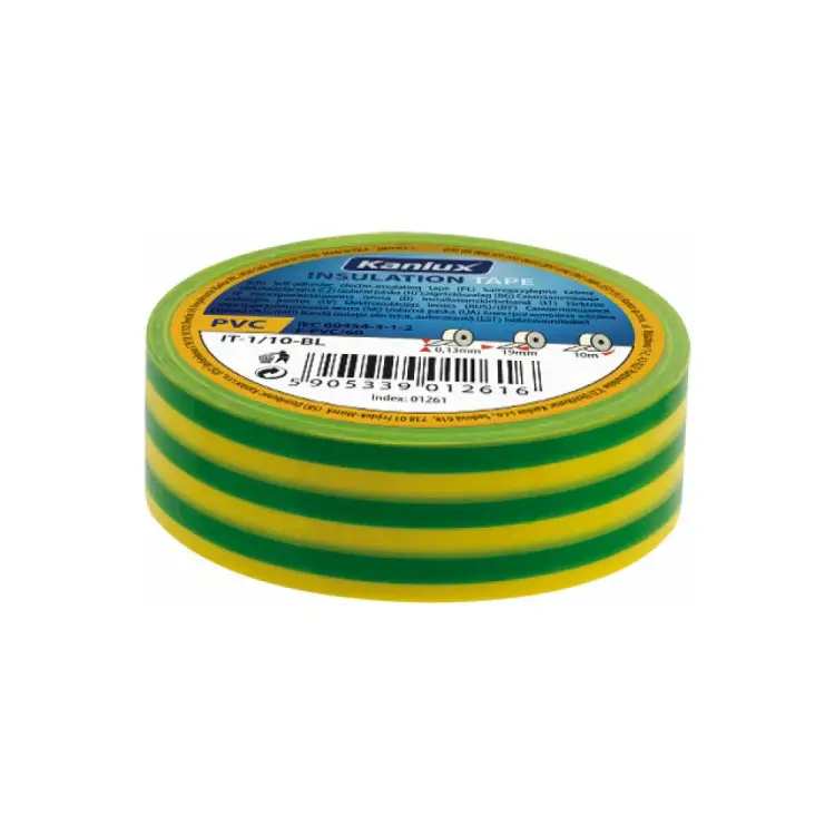 Изолента KANLUX IT-1/20-Y/GN 1277