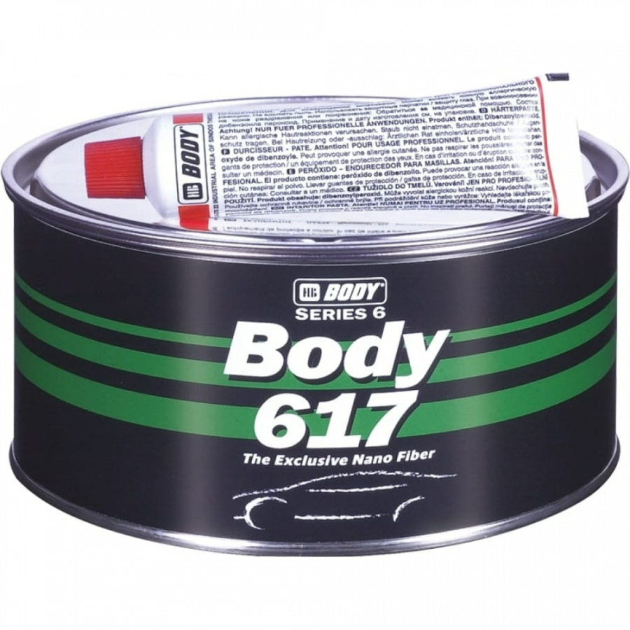 Шпатлевка HB BODY 617 NANO FIBER POLYESTER FILLER