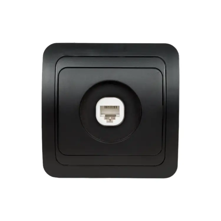 Одноместная телефонная розетка Smartbuy Марс SBE-02b-S1-PH