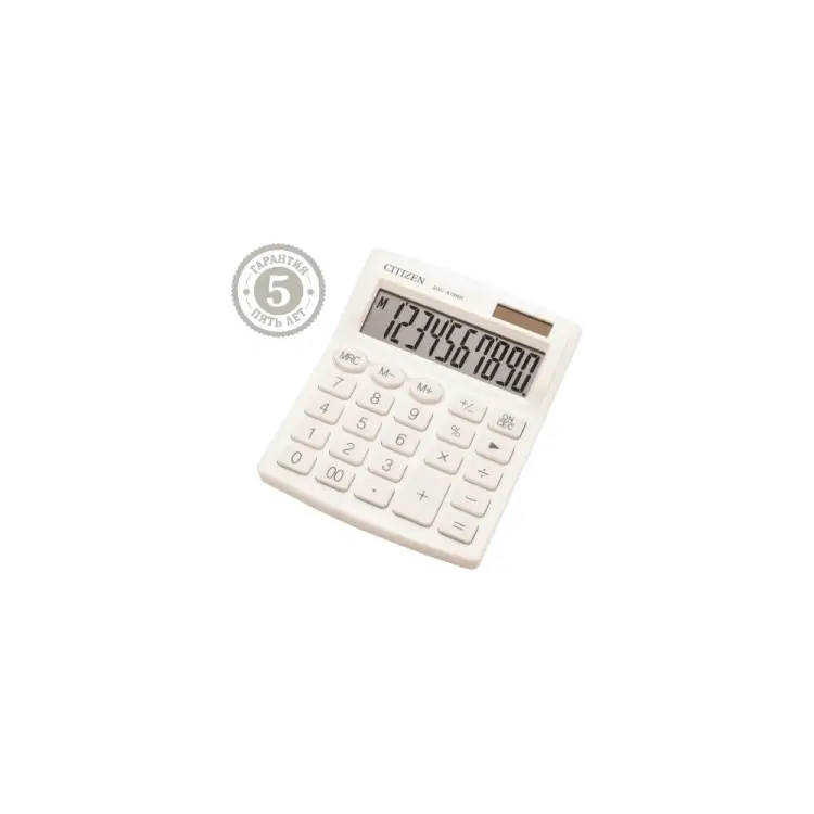 Настольный калькулятор Citizen SDC-810NR-WH Настольный калькулятор Citizen SDC-810NR-WH