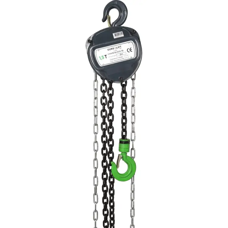 Ручная шестеренная стационарная таль EURO-LIFT ТВ 00022890