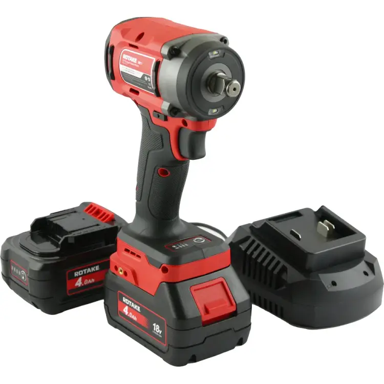 Ударный аккумуляторный бесщеточный гайковерт Rotake 8811 (T1-40D) 014299