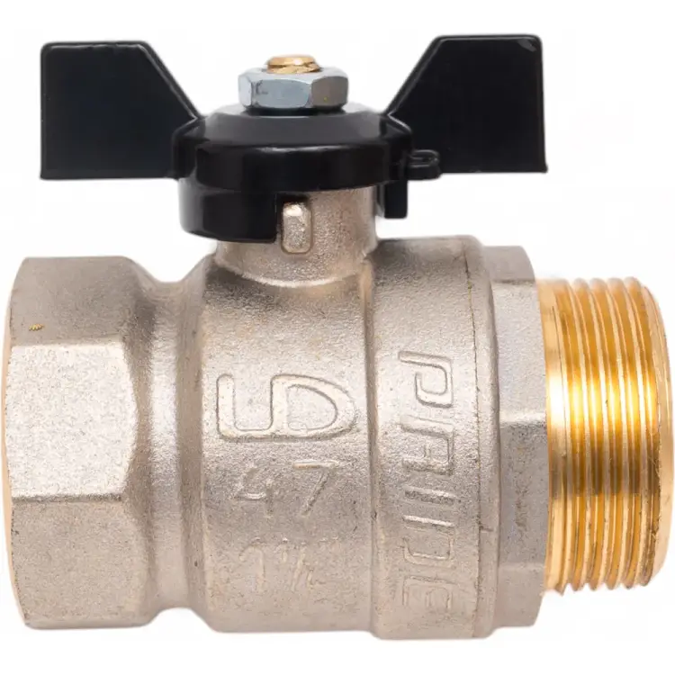 Латунный шаровой кран LD Pride 47.32.B-Н.Б