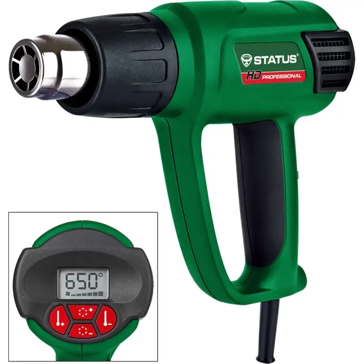 Пистолет горячего воздуха STATUS HAG 3 LCD 09070701