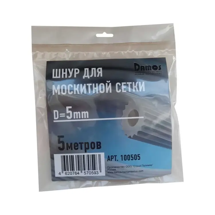 Шнур для москитной сетки Damos 100505