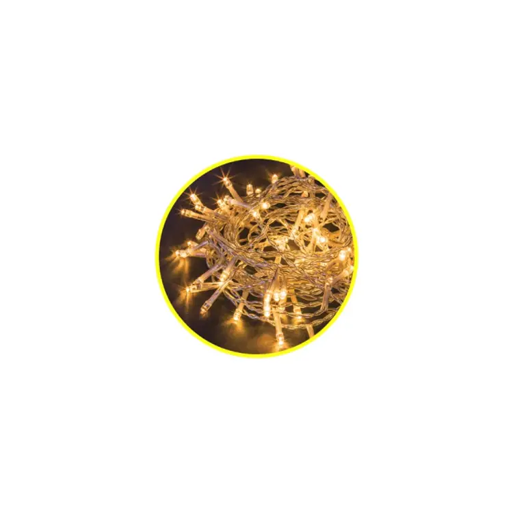 Гирлянда Navigator NGF-S01-100WW-5-6.5m-230-C8-TR-IP20 61807