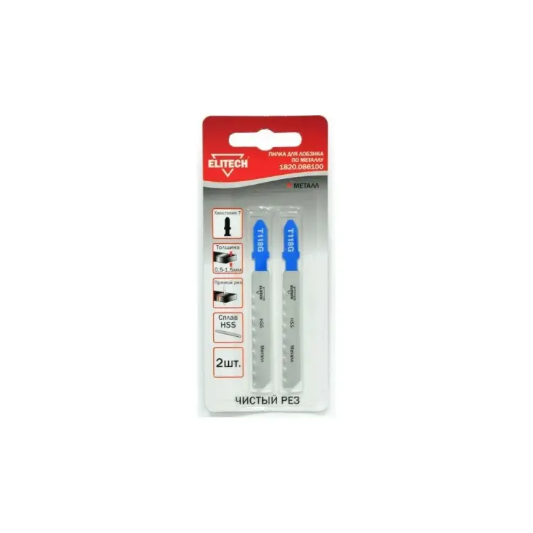 Пильное полотно Elitech 1820.086100 Пильное полотно Elitech 1820.086100