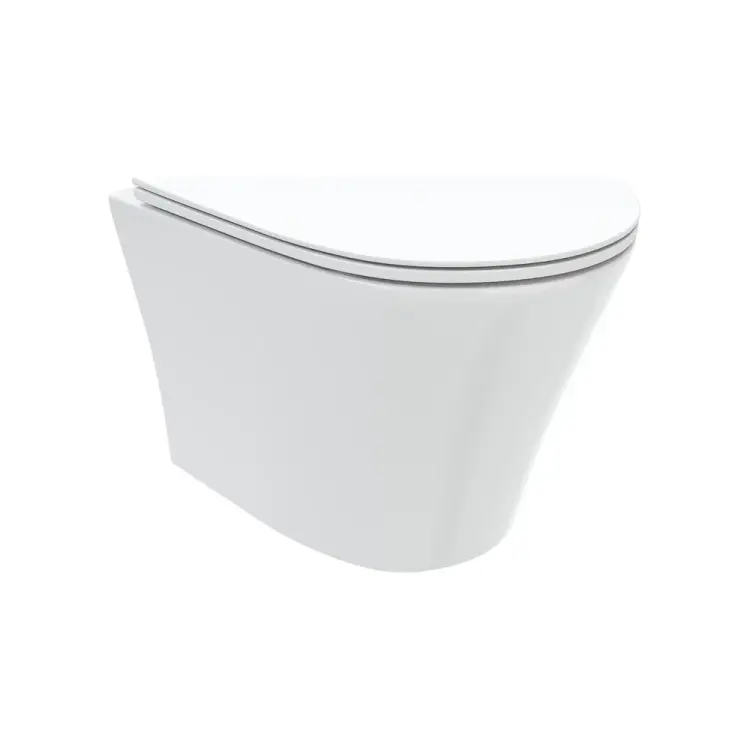 Безободковый подвесной унитаз Teymi Ellie T40802 ЦБ-00266661