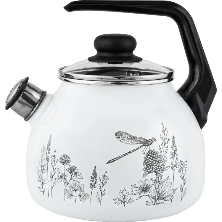Эмалированный чайник appetite FLORA-2 4с209я FLORA Эмалированный чайник appetite FLORA-2 4с209я FLORA