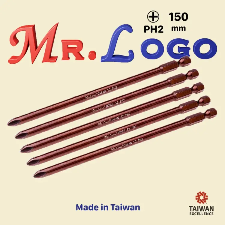 Магнитная бита для шуруповерта Mr.Logo A150P2-5 Магнитная бита для шуруповерта Mr.Logo A150P2-5