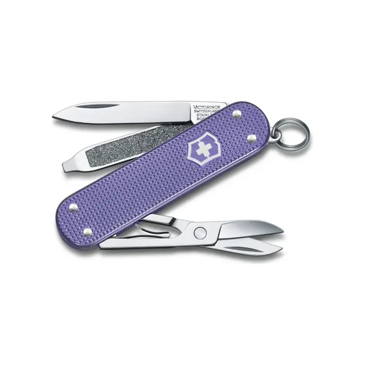 Нож-брелок Victorinox Classic SD Alox Colors Electric Lavender 0.6221.223G
