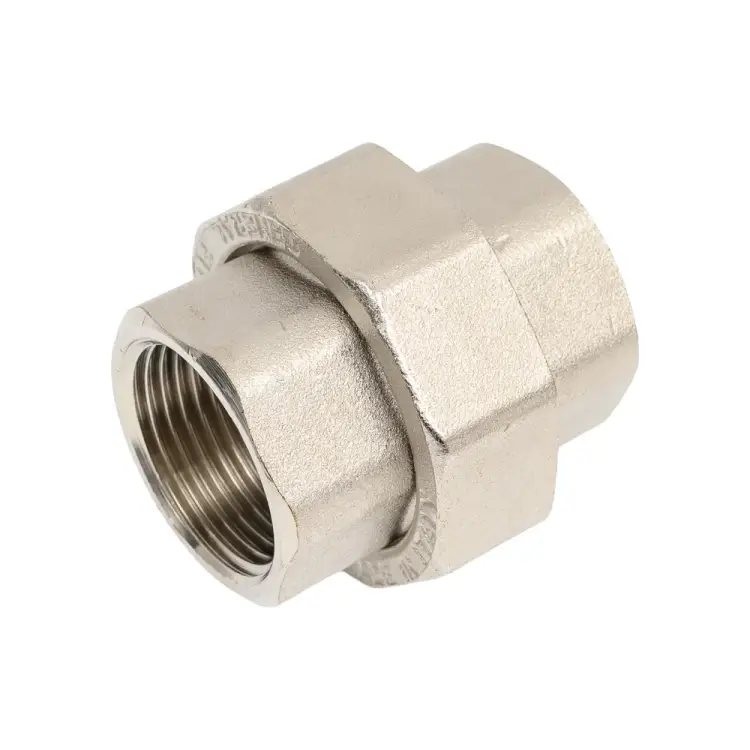 Никелированное разъемное соединение-американка STOUT RG008Q0SGHT6PS