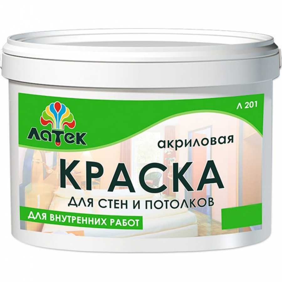 акриловая краска для интерьера