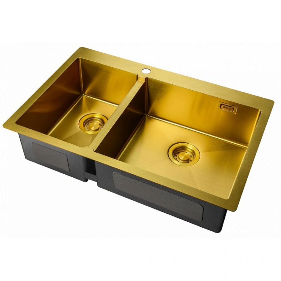 Кухонная мойка ZorG ZL R 780-2-510-R BRONZE