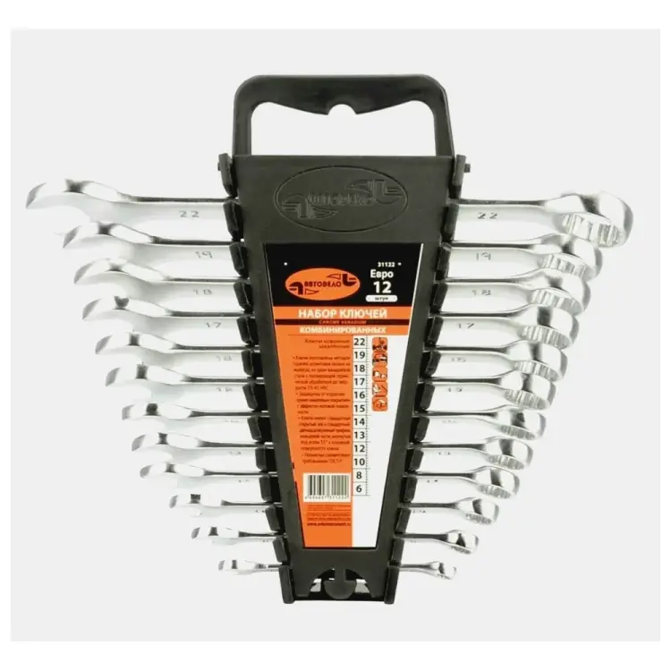 Набор комбинированных ключей Автоdело 31122 12880