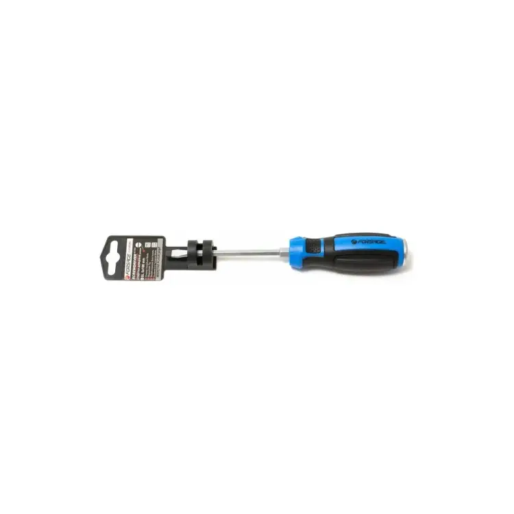 Силовая магнитная шлицевая отвертка Forsage 28126 F-7132008M Силовая магнитная шлицевая отвертка Forsage 28126 F-7132008M