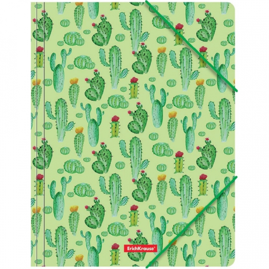 Пластиковая папка ErichKrause Tropical Cactus