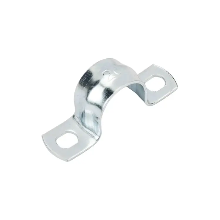 Оцинкованная скоба для трубы Экопласт 43620