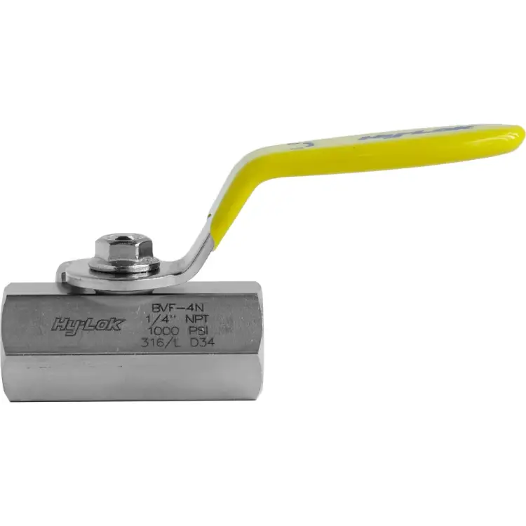 Шаровой кран Hy-Lok BV-F-4N-PK-YH Шаровой кран Hy-Lok BV-F-4N-PK-YH
