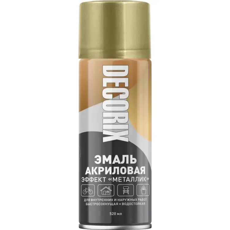 Аэрозольная акриловая эмаль Decorix 0103-13 DX Аэрозольная акриловая эмаль Decorix 0103-13 DX