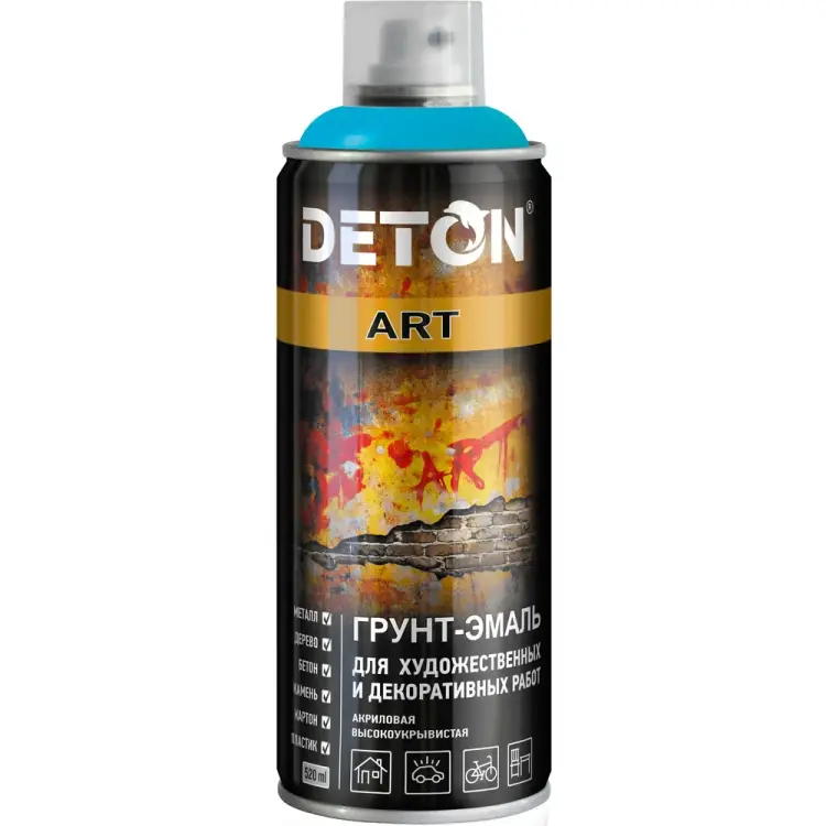 Грунт-эмаль для художественных и декоративных работ Deton DTN-A07693 Грунт-эмаль для художественных и декоративных работ Deton DTN-A07693
