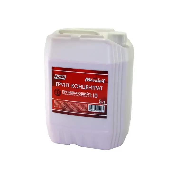 Грунт-концентрат для наружных и внутренних работ Movatex PROFI Т02299