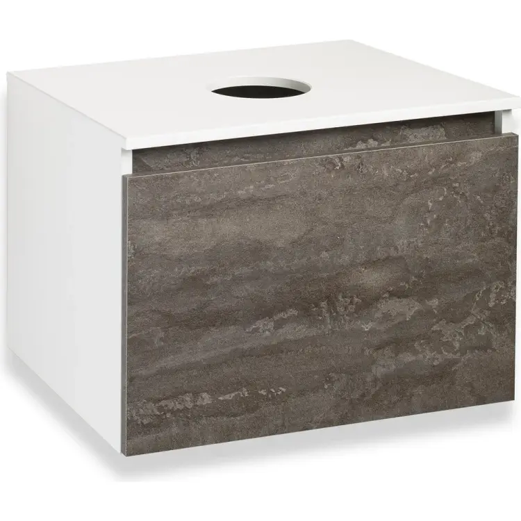 Тумба под накладной умывальник Runo Бари 60 00-00001378 Тумба под накладной умывальник Runo Бари 60 00-00001378