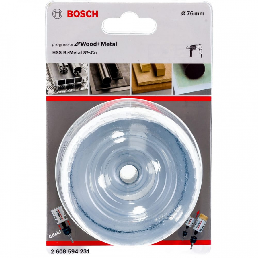 Биметаллическая коронка Bosch PROGRESSOR