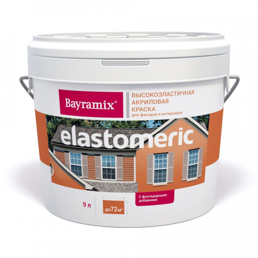 Эластичная краска Bayramix Elastomeric