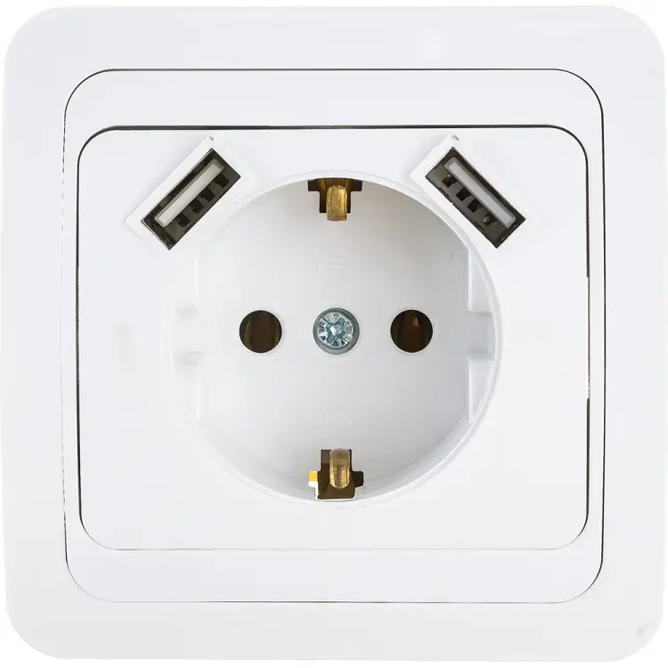 Одинарная розетка IN HOME CLASSICO 4690612035246