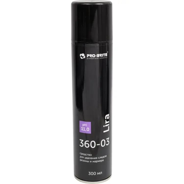 Средство для удаления следов резины и маркера PRO-BRITE LIRA 360-03