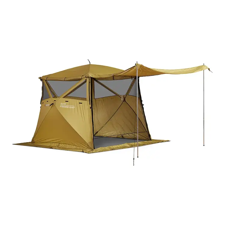 Кухня-шатер HIGASHI Pyramid Camp Olive 03462 Кухня-шатер HIGASHI Pyramid Camp Olive 03462