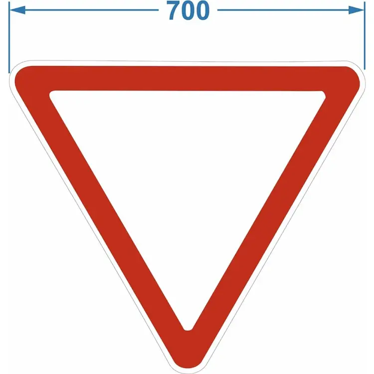 Дорожный знак PALITRA TECHNOLOGY 2.4. "Уступите дорогу" 120005-2-4-I Дорожный знак PALITRA TECHNOLOGY 2.4. "Уступите дорогу" 120005-2-4-I