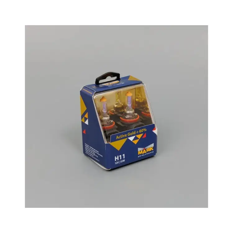 Автомобильная галогенная лампа Маяк 72110AG+60