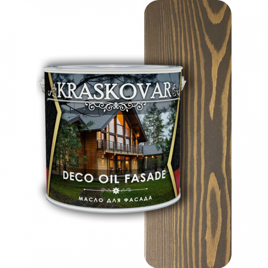 Масло для фасада Kraskovar Deco Oil Fasade